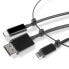 Фото #6 товара Lindy Multi-AV to HDMI Converter Tether - HDMI Type A (Standard) - DisplayPort + Mini DisplayPort + USB Type-C - Female - Male - Straight - Straight