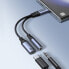 Фото #8 товара 2w1 Adapter przejściówka ładowarka + słuchawki USB-C do USB-C / mini jack 3.5mm czarny