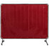 Фото #4 товара Ekran kurtyna spawalnicza ochronna z ramą na kółkach 239 x 175 cm - czerwona