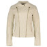 SALSA JEANS Suede Moto jacket Light Pearl V2, L - фото #1