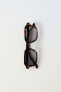Фото #6 товара Солнцезащитные очки в квадратной пластмассовой оправе ZARA