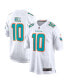 Фото #1 товара Men's Tyreek Hill White Miami Dolphins Game Jersey
