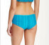 BECCA Show Tell Women Swimwear Hipster Lace Turquoise Bikini Bottom Size S