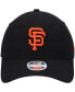 Фото #3 товара Women's Black San Francisco Giants Team Logo Core Classic 9Twenty Adjustable Hat