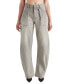 Women's Hansen Cotton High-Rise Barrel-Leg Pants