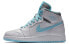 Фото #2 товара Кроссовки Jordan Air Jordan 1 Retro High White Still Blue GS 332148-106