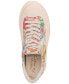 Фото #4 товара Tatum Flower Platform Lace-Up Sneakers