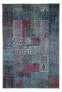 Фото #1 товара Patchwork Teppich - 291 x 194 cm - blau