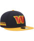 ფოტო #2 პროდუქტის Men's Navy and Gold Washington Commanders 59FIFTY Fitted Hat