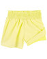 Kid Smocked Shorts in Moisture Wicking Active Fabric 8
