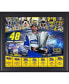 Фото #1 товара Jimmie Johnson Framed 15" x 17" 2016 Sprint Cup Champion 7-Time Champion Collage