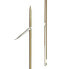 Фото #1 товара PICASSO Gold Spring Steel Round Notch Spear 7 mm Pole