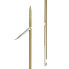 Фото #1 товара PICASSO Gold Spring Steel Round Notch Spear 7 mm spearshaft