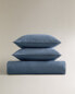 Фото #8 товара Linen duvet cover with piping