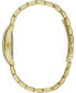ფოტო #2 პროდუქტის Women's Gold-Tone Stainless Steel Bracelet Watch 21x33mm