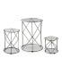 Фото #1 товара Canford 3-Piece Round Nesting Table Set