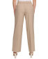 ფოტო #2 პროდუქტის Petite Printed Elastic-Back Straight-Leg Trousers