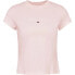 TOMMY JEANS Bby Essential Logo 1 short sleeve T-shirt Faint Pink, L - фото #2