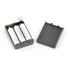 Battery holder - 3 x AA (R6) with cover and switch