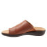 Trotters Regina T2231-215 Womens Brown Leather Slip On Slides Sandals Shoes 6.5 - фото #4