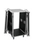 Фото #4 товара Roadinger 3010980M - Hard case - Amplifier - Aluminium - Black - Silver - Monochromatic - Black