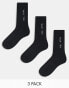 ONLY & SONS 3 pack tennis socks in sage