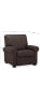 Orid 36" Leather Roll Arm Pushback Recliner, Created for Macy's