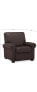 Фото #46 товара Orid 36" Leather Roll Arm Pushback Recliner, Created for Macy's