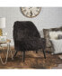 Фото #3 товара Lucee Faux Fur Accent Chair