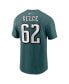 Фото #3 товара Men's Jason Kelce Midnight Green Philadelphia Eagles Player Name and Number T-shirt