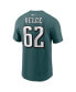 ფოტო #3 პროდუქტის Men's Jason Kelce Midnight Green Philadelphia Eagles Player Name and Number T-shirt