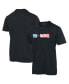 Фото #1 товара Men's Black New York Giants Marvel Logo T-shirt
