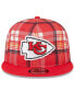 Men's Red Kansas City Chiefs 2024 Sideline Statement 9FIFTY Snapback Hat Красный, Один размер - фото #2