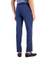 Men's Modern-Fit Micro-Grid Superflex Suit Pants
