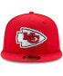 Фото #2 товара Men's Kansas City Chiefs Omaha 59FIFTY Fitted Hat