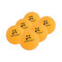 Фото #2 товара Мячи для настольного тенниса Spokey Skilled Orange 6 шт.