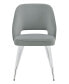 Фото #2 товара 2-Piece Metal Heather Upholstered with Open Back Dining Chairs Set