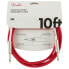 Fender Original Series Instrument Cable 3m (Fiesta Red)