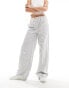 Calvin Klein Jeans soft crinkle parachute trouser in white