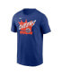 Фото #3 товара Men's Royal New York Mets Queens Local Team T-shirt