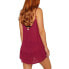 Hurley 297325 Women Mini Dress Cover-Up Fireberry LG (US 10-12)