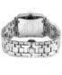ფოტო #3 პროდუქტის Women's Avenue of Americas Mini Swiss Quartz Silver-Tone Stainless Steel Bracelet Watch 32mm