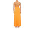 Jonathan Simkhai Womens Hayes Pebble Jersey Maxi Dress Yellow Size Large