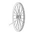 ZIPP CX-Ray J-Bend External With Titanium Washers Spoke 3 units Черный, 274 mm - фото #2