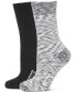 Фото #1 товара Women's Spacedye Boot Socks, Pack of Two