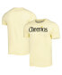 Фото #1 товара Men's and Women's Yellow Distressed Cherrios Brass Tacks T-shirt