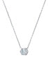 Фото #2 товара De Beers Forevermark diamond Honeycomb Solitaire Pendant Necklace (1/2 ct. t.w.) in 14k White or Yellow Gold, 16" + 2" extender