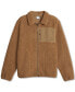 Фото #1 товара Men's Classic Zip Front Fleece Jacket