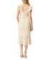 ფოტო #2 პროდუქტის Women's Ocean Pointelle-Knit Midi Dress