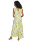 ფოტო #2 პროდუქტის Women's V-Neck Sleeveless Maxi Dress